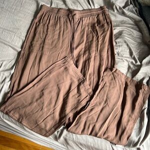 Shinestar Brown Flowy Pants